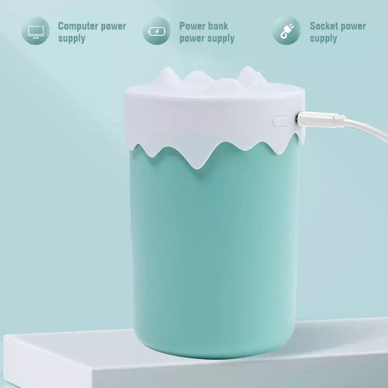 Snow Mountain Air Humidifier, USB Mini Portable Car Air Purifier, Aroma Essential Oil Diffuser, USB Mist Maker, Mini Portable Ultrasonic Air Humidifer Snow Mountain Air Humidifier, USB Mini Portable Car Air Purifier, Aroma Essential Oil Diffuser, USB Mist Maker, Mini Portable Ultrasonic Air Humidifer